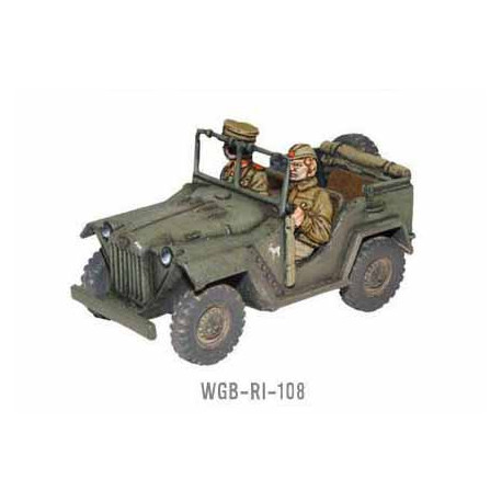 Coche de campo soviético Gaz 67b. Bolt Action.