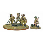 Soviet Army 120mm heavy mortar team.