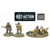 Equipos soviéticos de morteros ligeros de 50 mm y lanzallamas. Bolt Action.