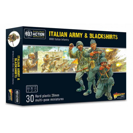 Italian Army & Blackshirts. Bolt Action.