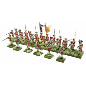 Starter set del Ejército Británico de la Guerra de Independencia de los EEUU.