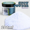 Realistic model, snow powder.