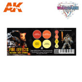 Wargame color set: Fire effects.