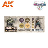 Wargame color set: Zombie skin.