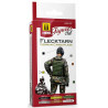 Flecktarn german camouflage figures set.