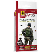 Flecktarn german camouflage figures set.