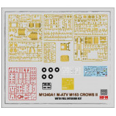 M1240A1 M-ATV (M153 CROWS II) con interior completo.