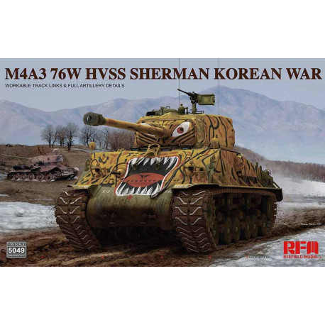 M4A3 76W HVSS Sherman. Guerra de Corea.