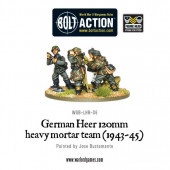 German Heer 120mm heavy mortar team. Bolt Action.