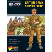 British Army support group. Bolt Action.