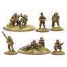 British Army support group. Bolt Action.