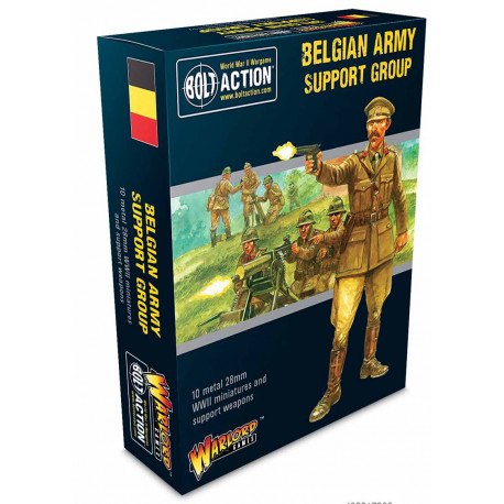 Belgian Army support group. Bolt Action.