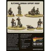 Blitzkrieg German support group. Bolt Action.