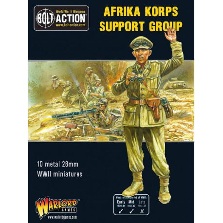 Grupo de apoyo de Afrika Korps. Bolt Action.