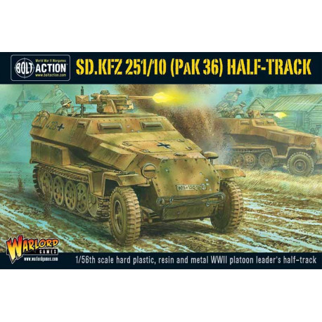 Sd.Kfz 251/10 (PAK 36) Half-track. Bolt Action.