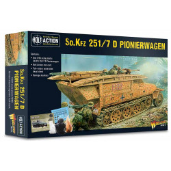 Sd.Kfz 251/7 D Pionierwagen. Bolt Action.