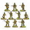 Belgian infantry squad. Bolt Action.