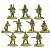 Belgian infantry squad. Bolt Action.