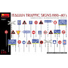 Italian traffic signs.