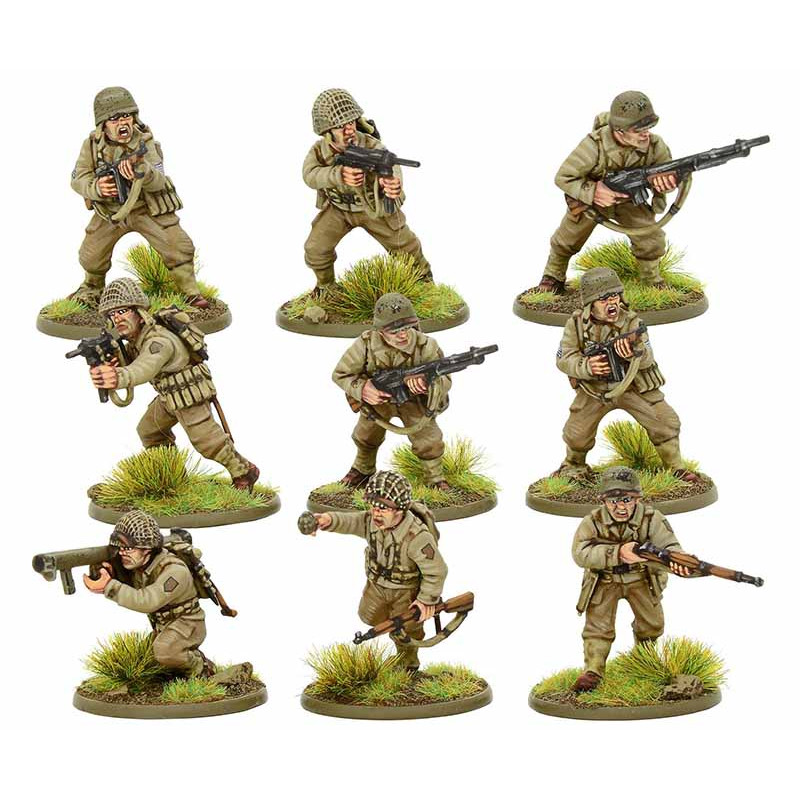 US D-Day Landing Force. Bolt Action. WARLORD GAMES WGB-ARMY63