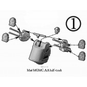 M16 MGMC AA half-track. Bolt Action.