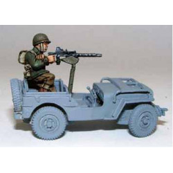 Artillero de jeep estadounidense. Bolt Action.