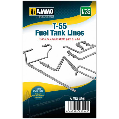 Fuel lines for T-54/55/62.