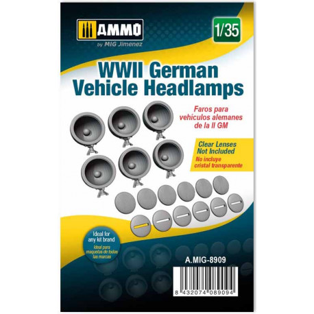 WWII German Vehicle Headlamps.