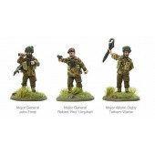 Personajes aerotransportados británicos. Bolt Action.