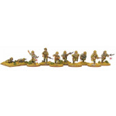 Imperial Japanese Army infantry squad (summer dress). Bolt Action.