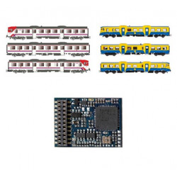 Decoder 21 pins para la 7700 RENFE. ESU ER301/7700