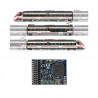 21 pins decoder 21 for RENFE 7700. ESU ER301/7700