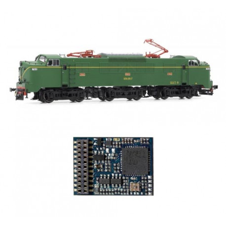 Decoder 21 pins para la 7700 RENFE. ESU ER301/7700