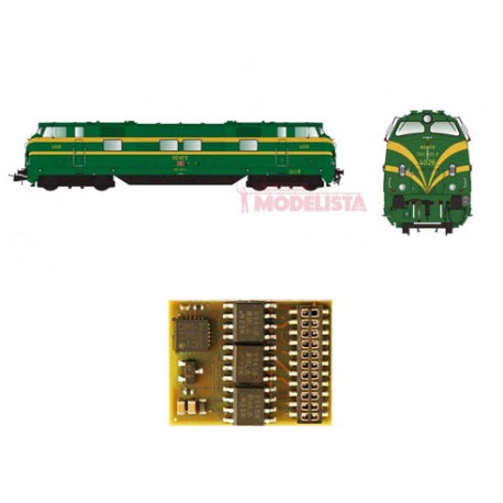 Decoder 21 pins para la 4000 RENFE.