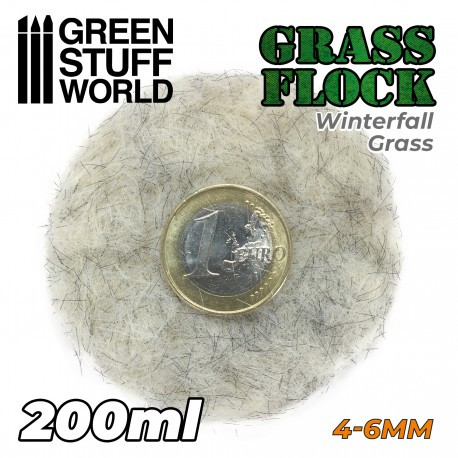 Electrostatic Grass 4-6mm . Winterfall grass. 200ml.