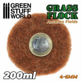 Electrostatic Grass 4-6mm . autumn fields. 200ml.