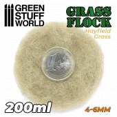 Electrostatic Grass 4-6mm . Hayfield grass. 200ml.