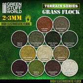 Electrostatic Grass 2-3mm . Scorched grass. 200ml.