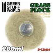 Electrostatic Grass 9-12mm . Hayfield grass. 200ml.