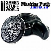 Masking putty airbrush.