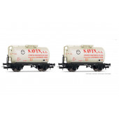 2-unit set of tank wagons, Koipe.