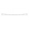 Catenary wire, 270 mm (x10). HORNBY HC8006