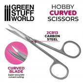 Hobby curved scissors.