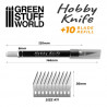 Hobby knife and blade refill.