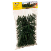 Model fir trees.