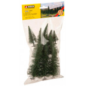 Model fir trees.