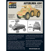 Autoblinda AB41. Bolt Action.