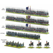 Brigada de infantería británica. Black Powder Epic Battles: Waterloo.