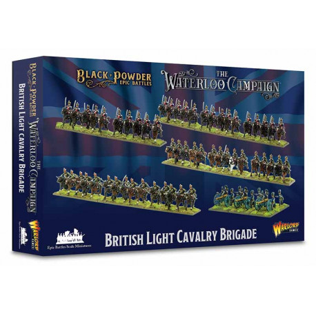 Black Powder Epic Battles: Waterloo - British Light Cavalry Brigade.