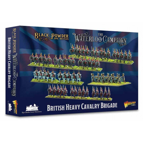 Black Powder Epic Battles: Waterloo - British Heavy Cavalry Brigade.